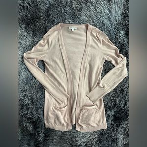 EUC Light pink banana republic cardigan size XS